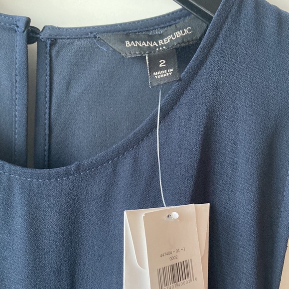 Banana Republic Navy Sleeveless jumpsuit - Picture 3 of 3